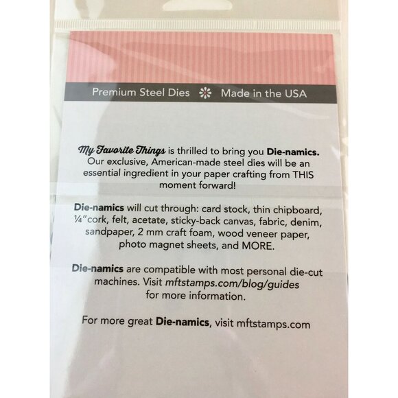 Crafting Die My Favorite Things Die-Namics MFT 865 Prehistoric Fun RETIRED u - Picture 3 of 4